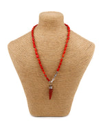 Load image into Gallery viewer, Red coral necklace
