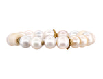 Load image into Gallery viewer, Freshwater pearl with antler bracelet
