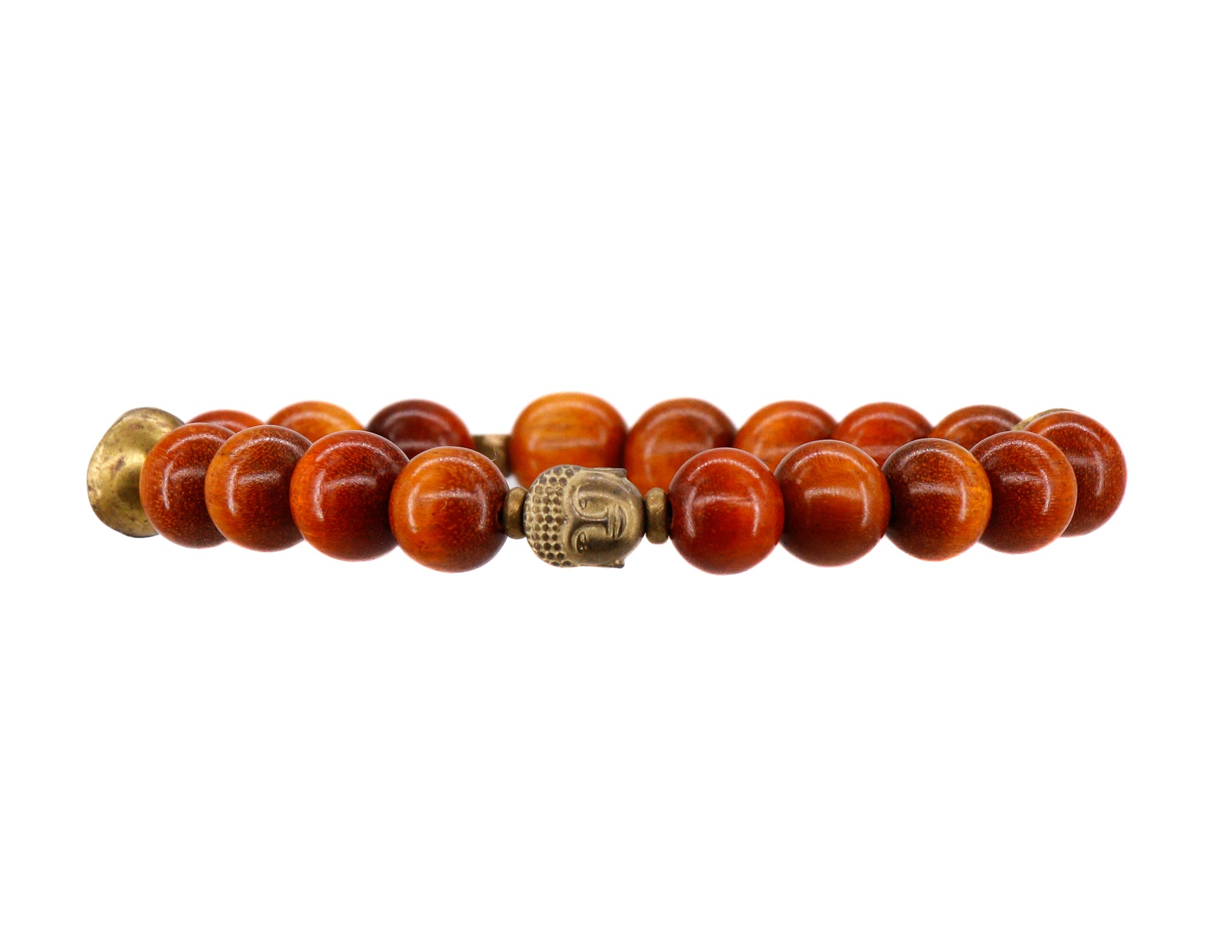 Buddha bead with wood bracelet