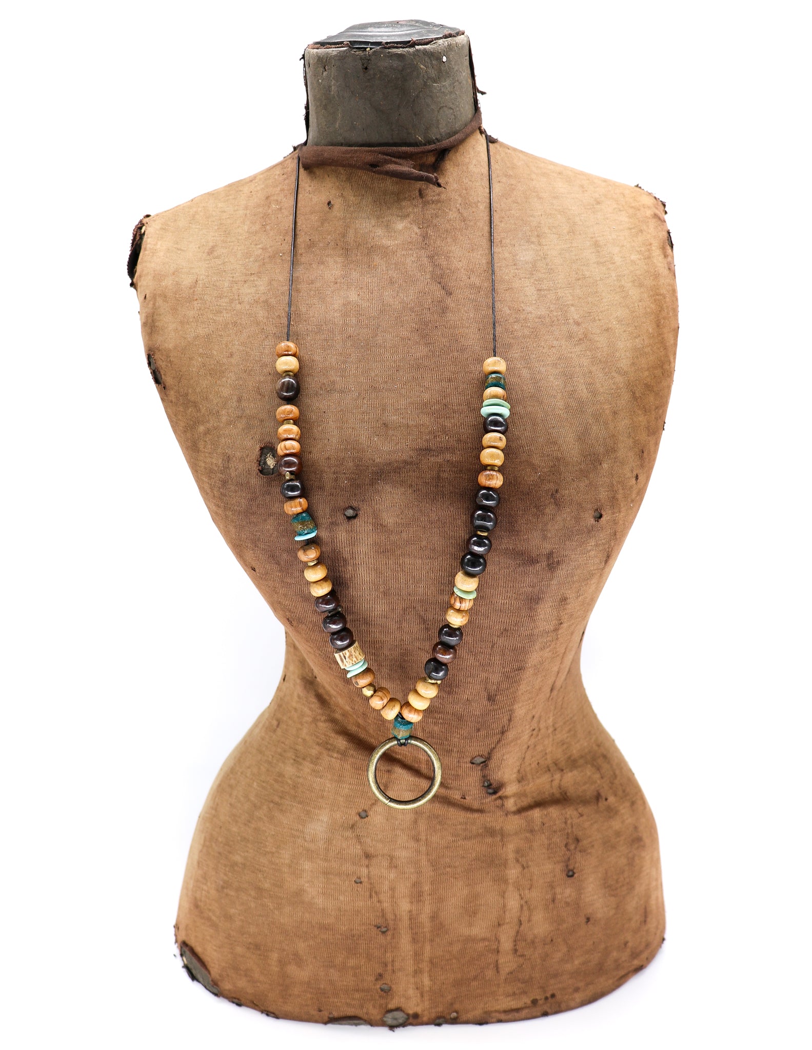 African Trade Beads Necklace – Second Sunrise