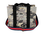 Load image into Gallery viewer, Canvas camo tote
