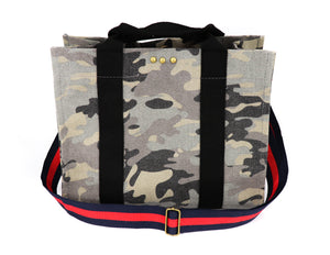 Canvas camo tote
