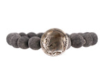 Load image into Gallery viewer, Men’s matte buffalo horn bracelet

